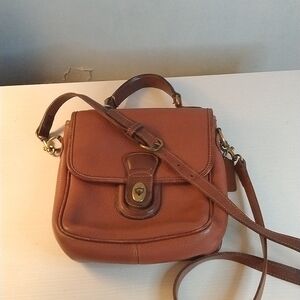 Authentic leather Coach Crossbody bag